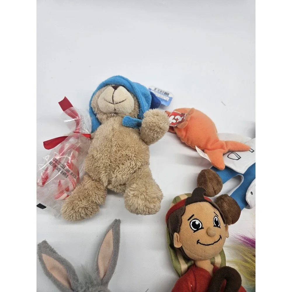 Lot Of 6 Misc Brand Plush Toys